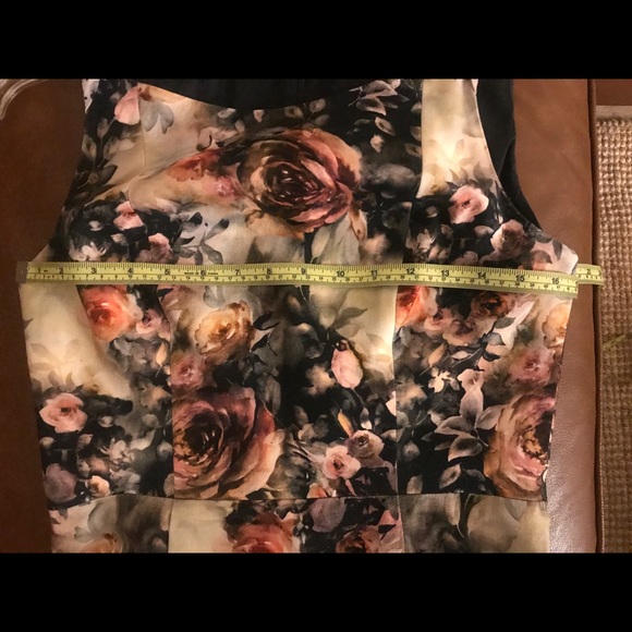 BLACK HALO SHANNA FLORAL SHEATH DRESS - Picture 7 of 8